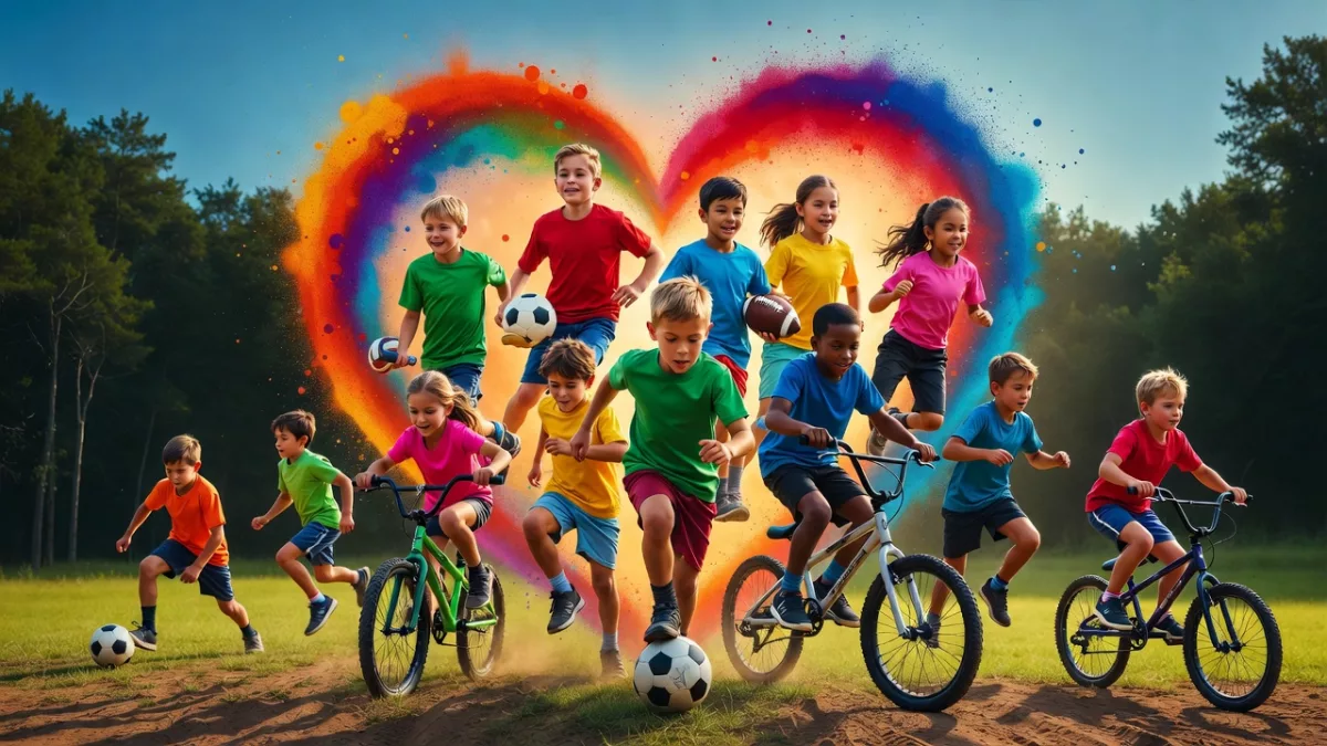 Ages 9–12 - Type: Classic Multi‑Sport, Team Games + BMX Trail Riding Camp